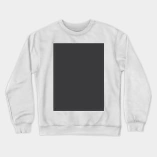 Pretty Simple Solid Dark Grey Crewneck Sweatshirt